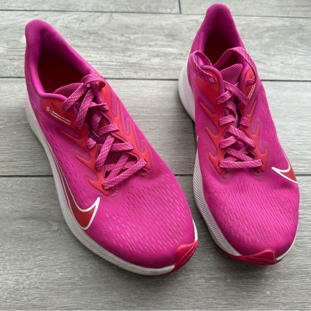 Nike Womens Winflo Pink Sneakers, Sz 8.5M
